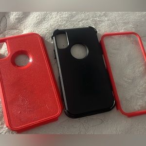 iPhone XR and Apple Watch 40mm case